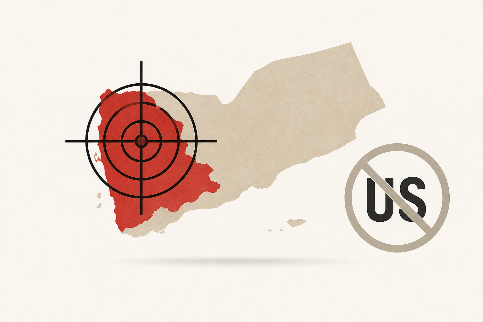 Yemeni forces target Houthis as US rules out direct role
