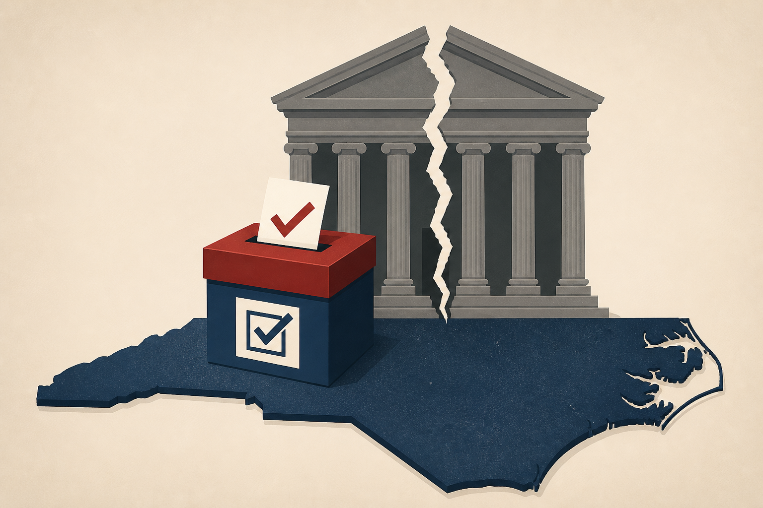 Politically divided NC court panel upholds GOP takeover of state elections board