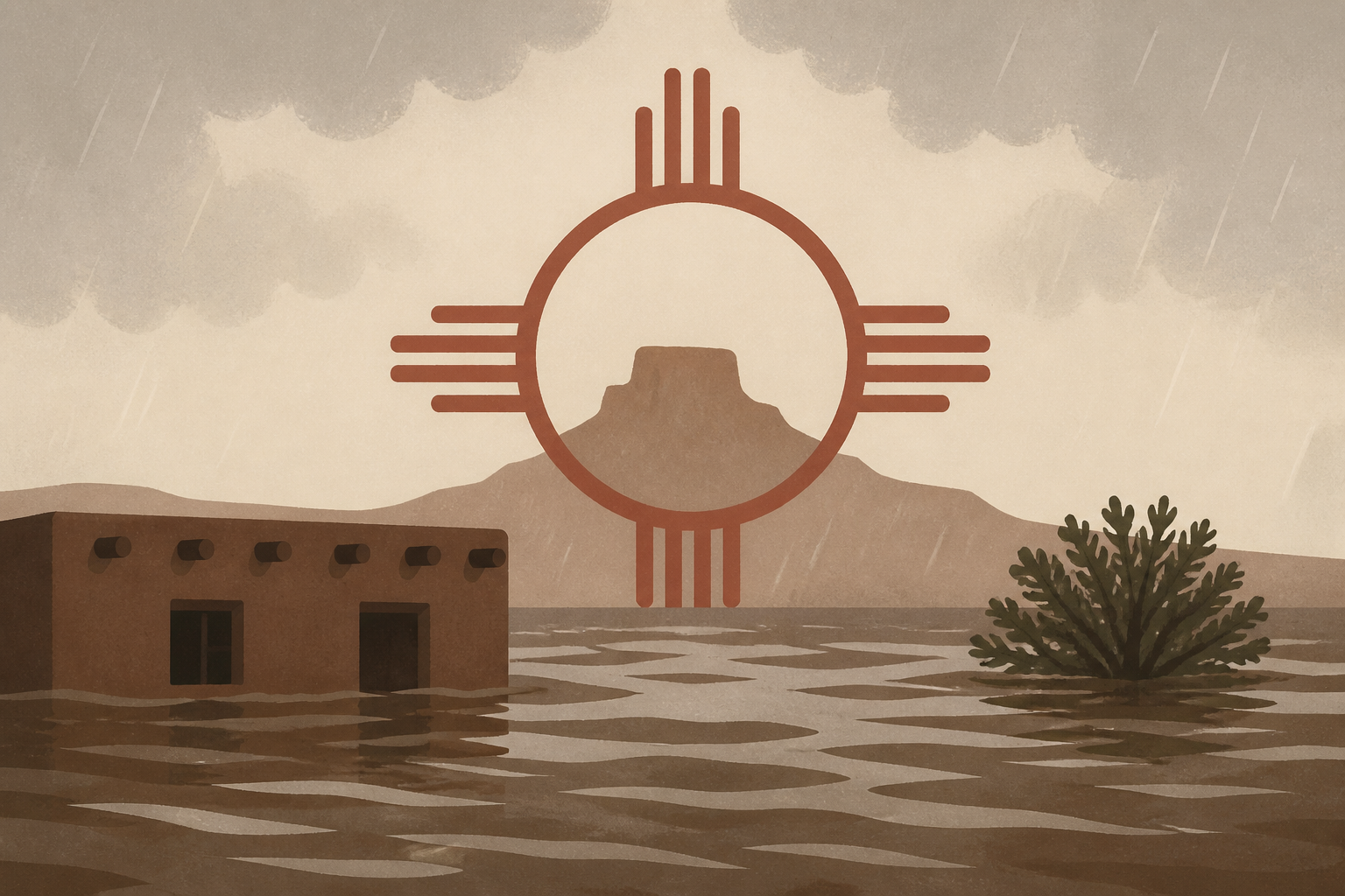 Three dead after flooding inundates Navajo Nation in New Mexico