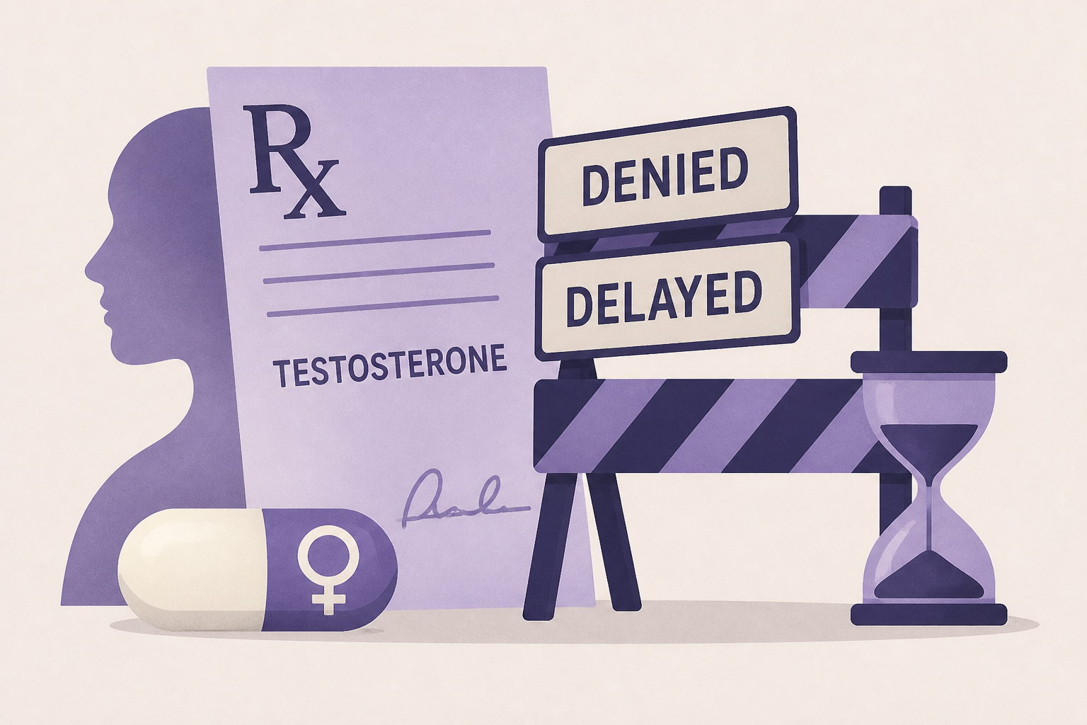 Testosterone scripts for women rise, along with denials and delays