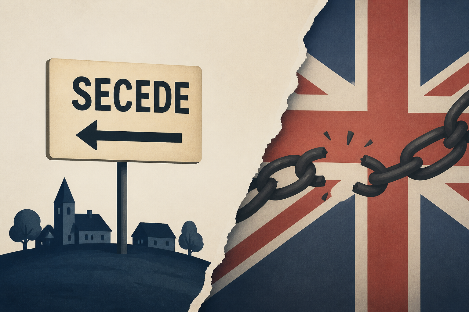 English village votes to 'secede' from UK over asylum centre plan