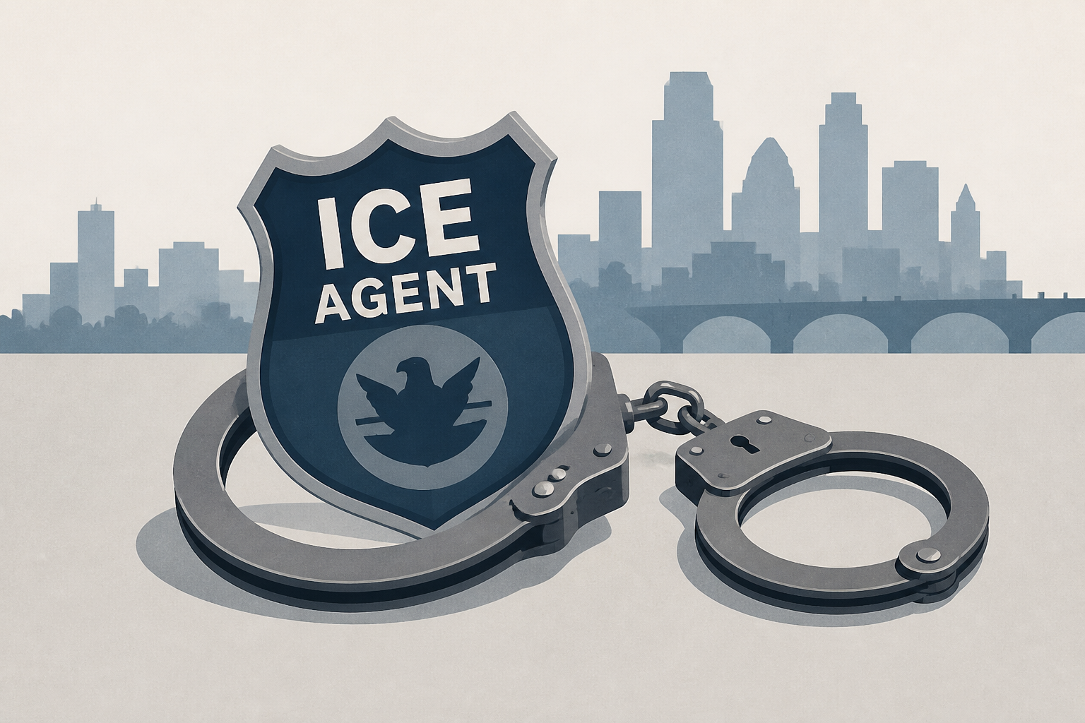 ICE agent arrested in Minneapolis on charges of assault and false reporting of crime