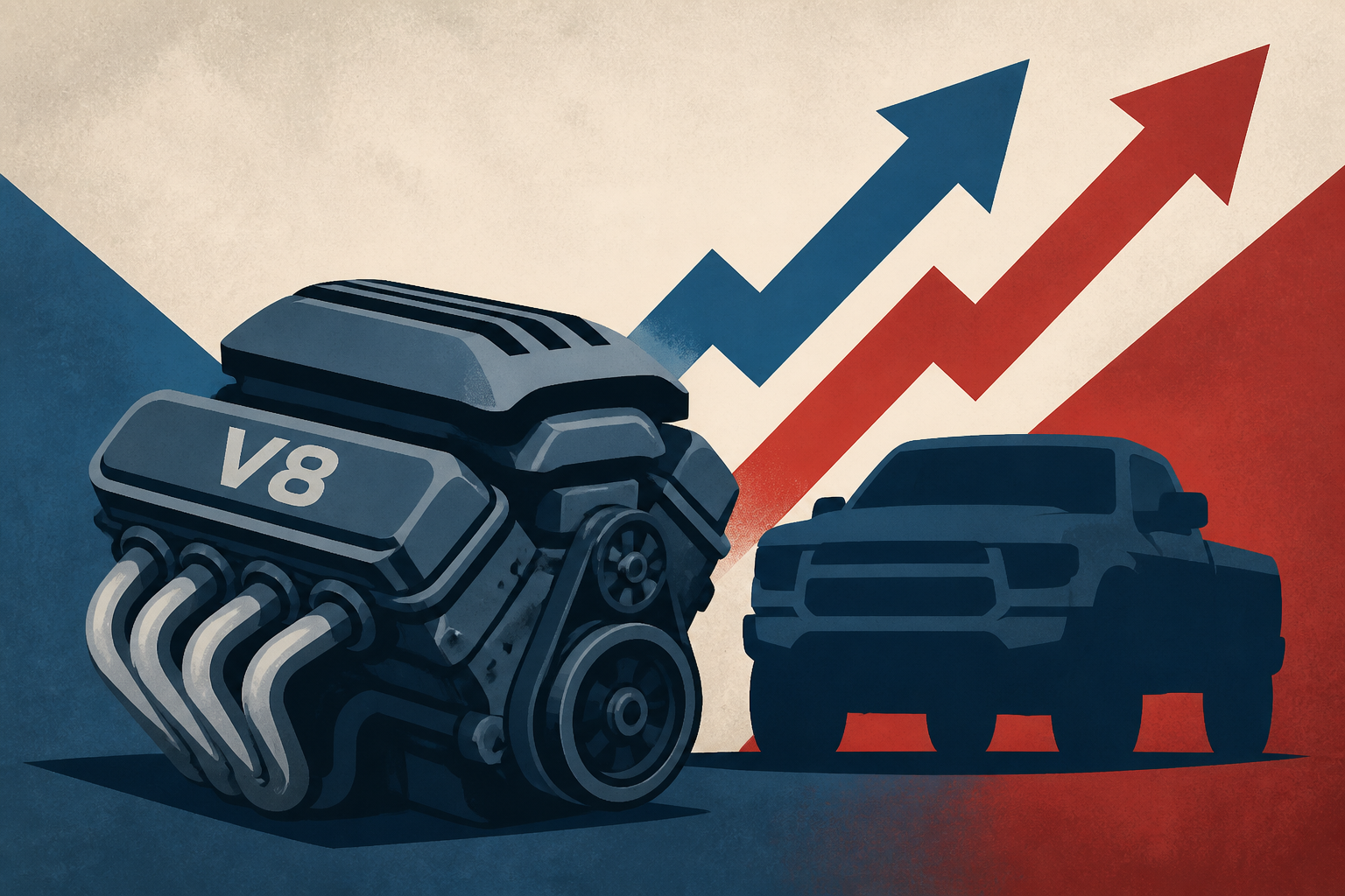 GM touts new V8 engines in new truck wars