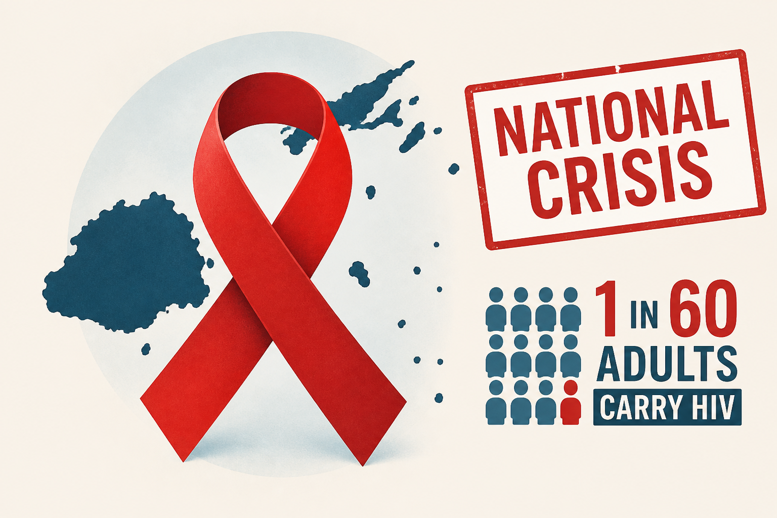 Fiji declares HIV a national crisis, 1 in 60 adults carry it