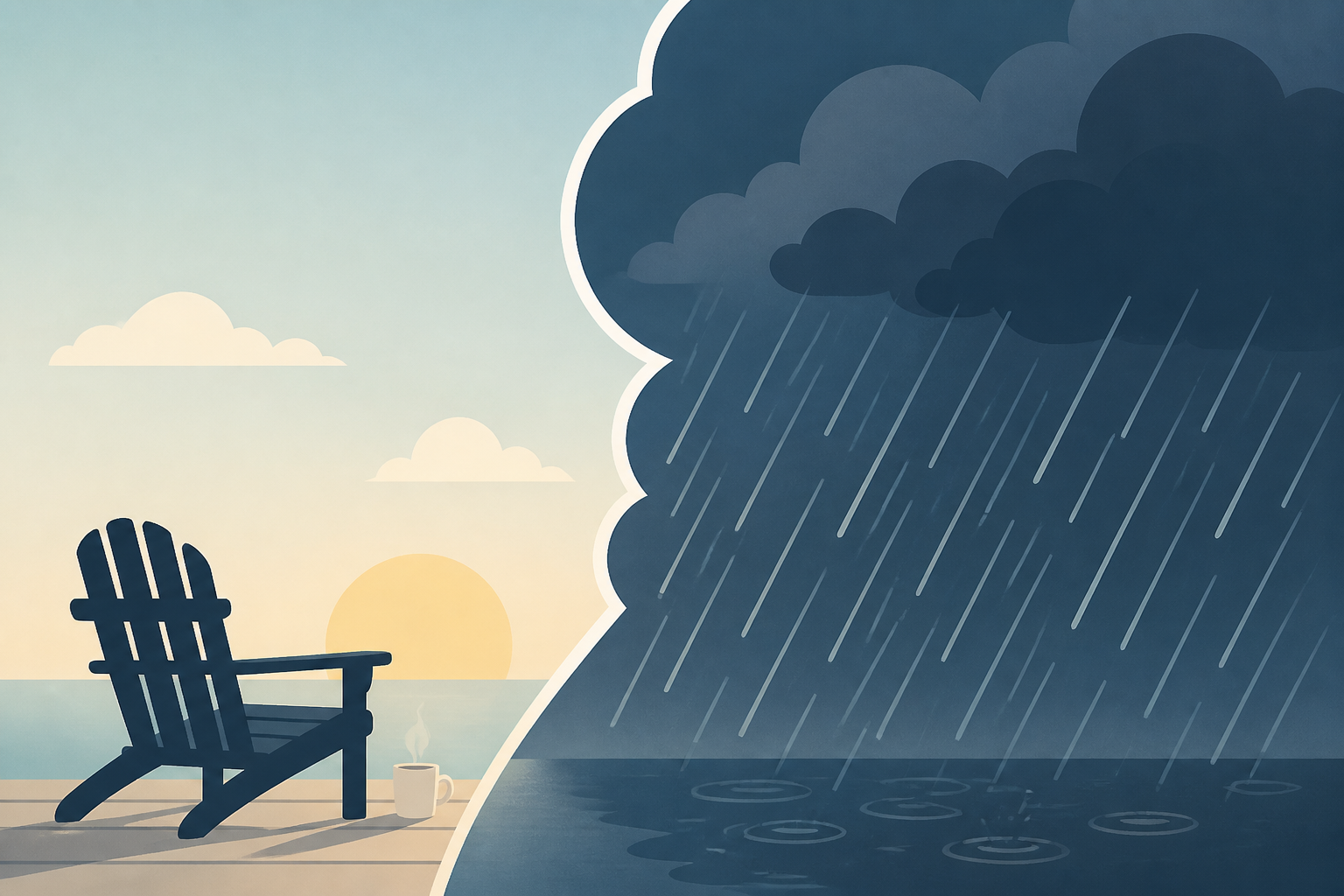 Quiet Thursday ahead of soaking rains Friday