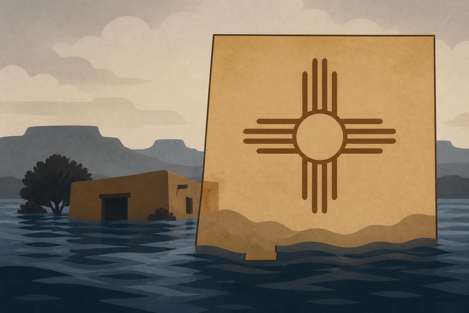 2 adults and child found dead after flooding inundates Navajo Nation in New Mexico