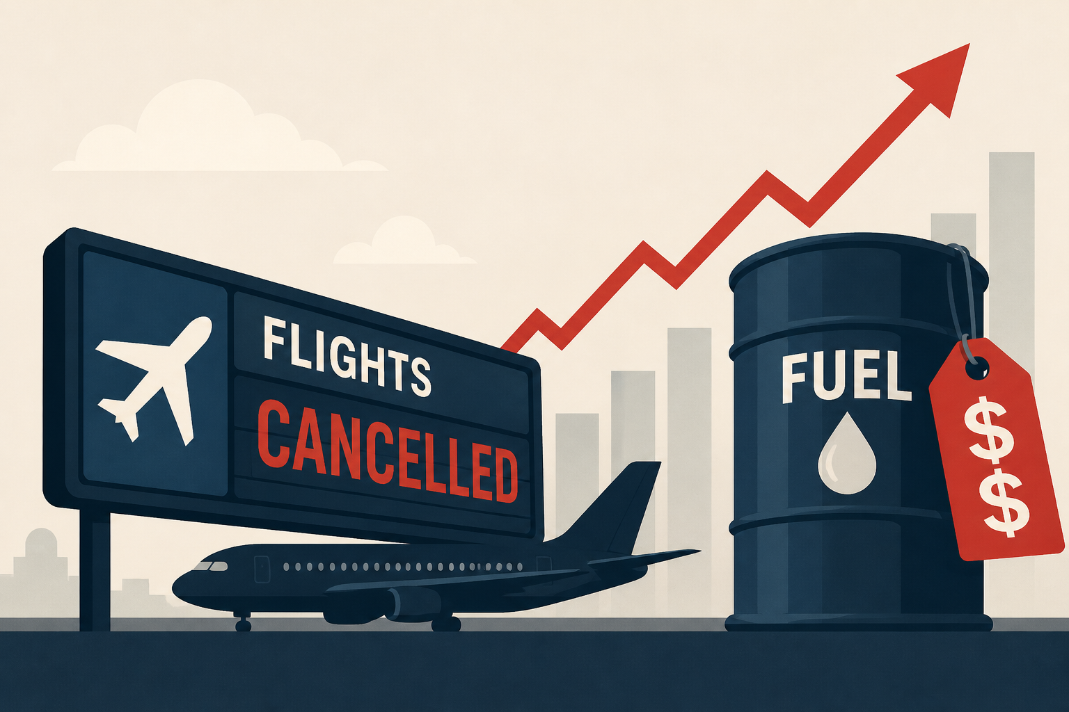 U.S. Airlines Cut Flights As Soaring Fuel Prices Push Fares Higher