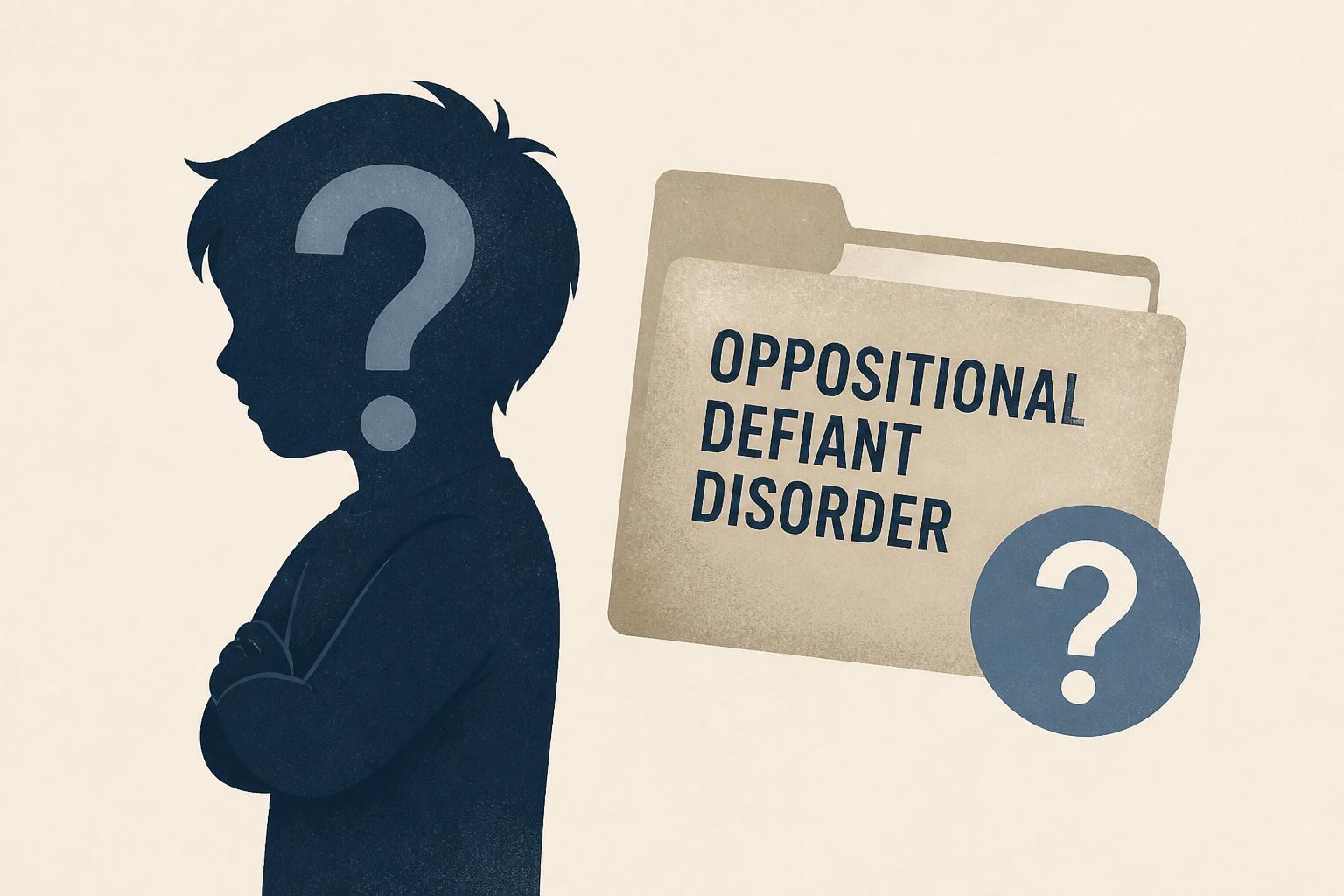 What happened to oppositional defiant disorder?