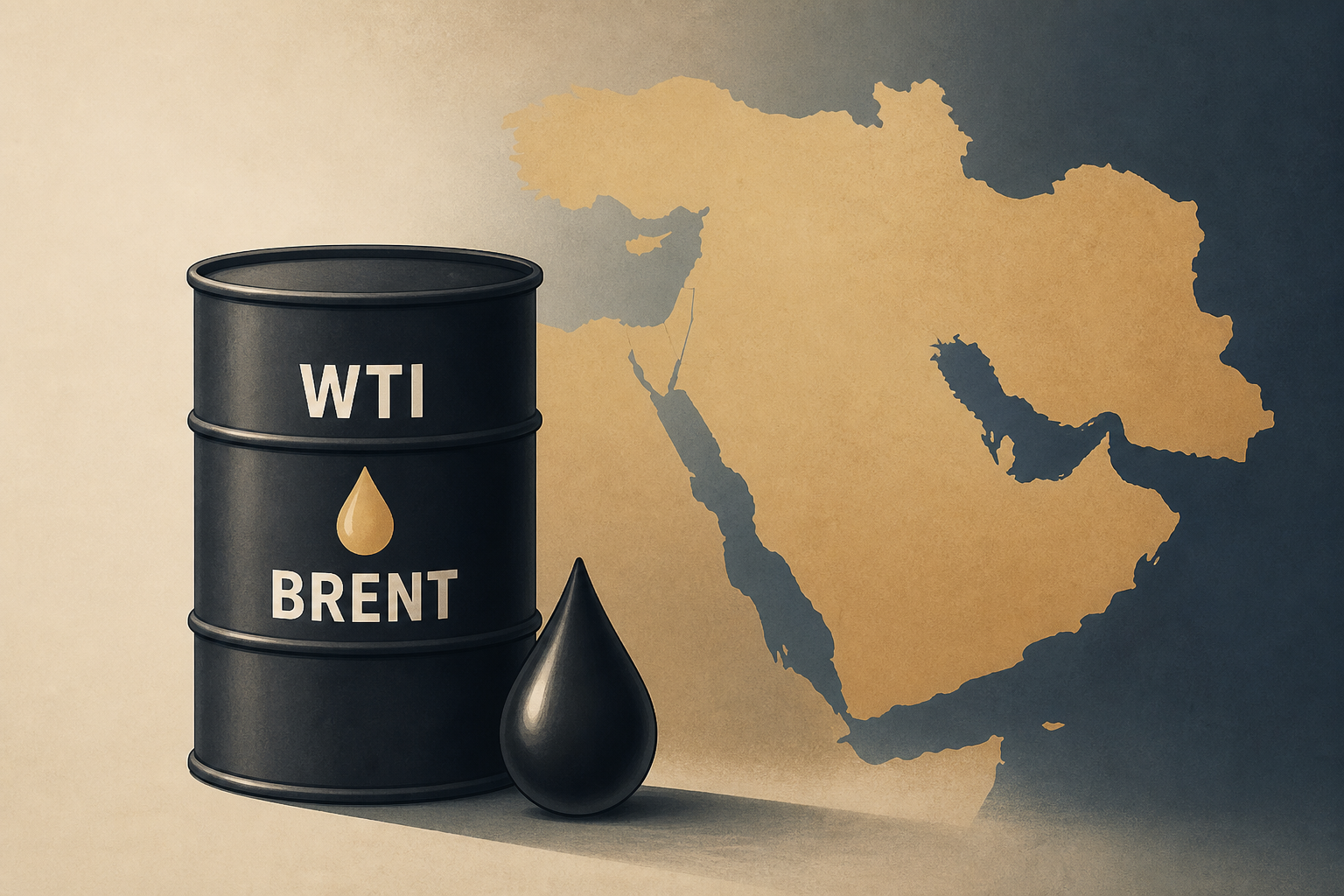 WTI, Brent, Middle East