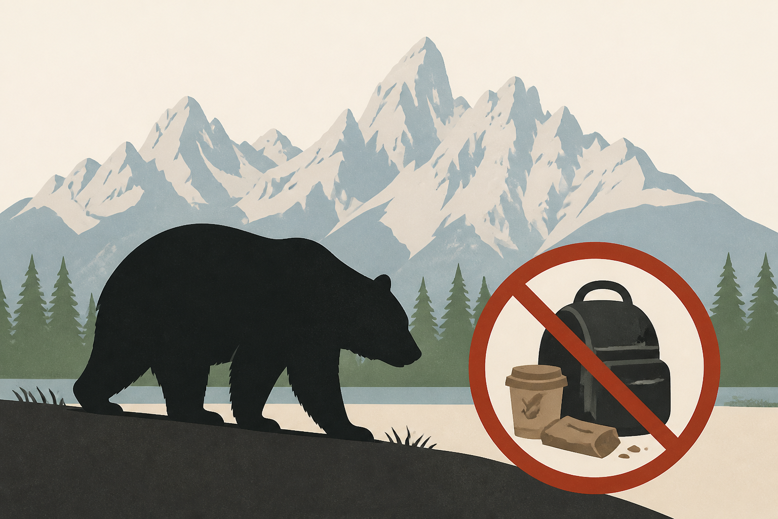 Black bear euthanized in Grand Teton National Park after visitors repeatedly leave food behind