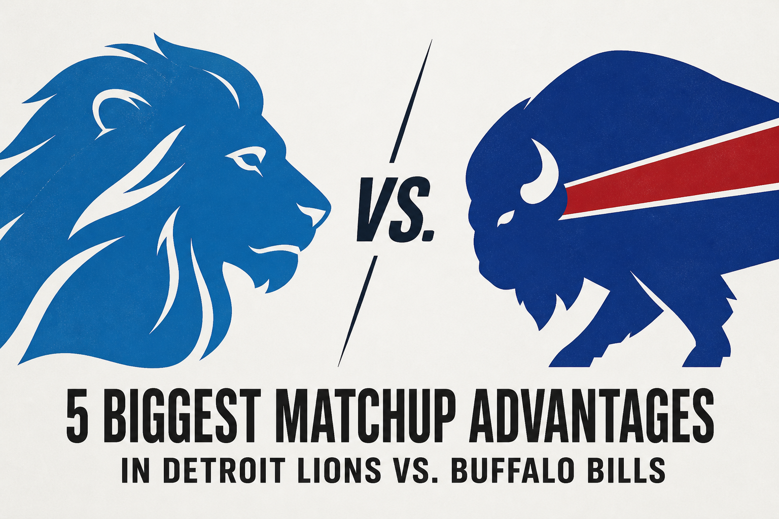 5 biggest matchup advantages in Detroit Lions vs. Buffalo Bills