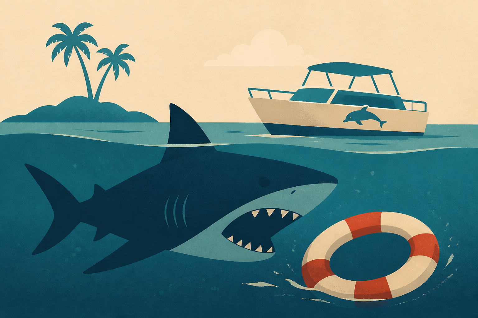Tourist seriously injured in shark attack on Bahamas dolphin excursion