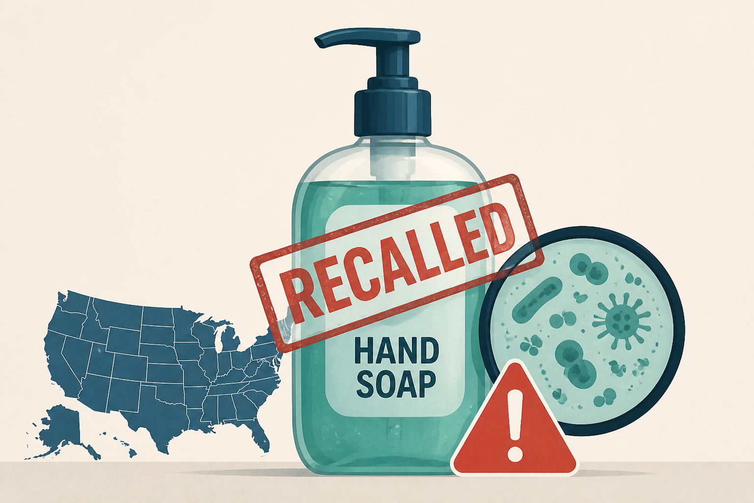 Hand Soap Recalled in 15 States Over Possible Bacteria Contamination