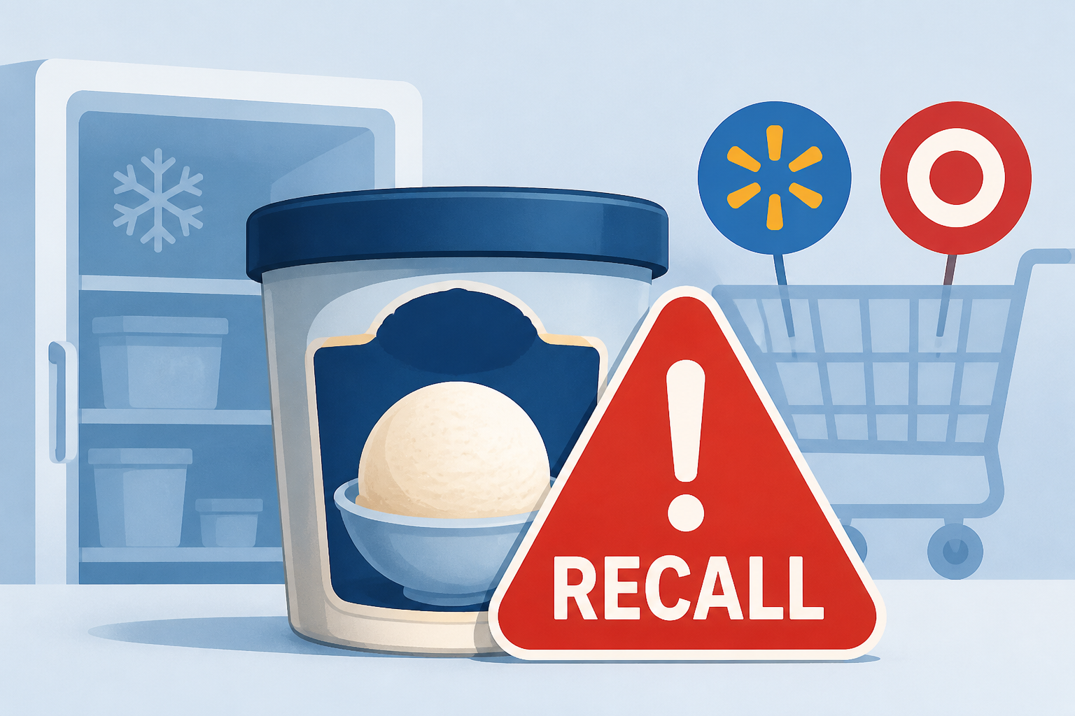 Check your freezers: Ice cream sold at Walmart and Target part of latest urgent recall