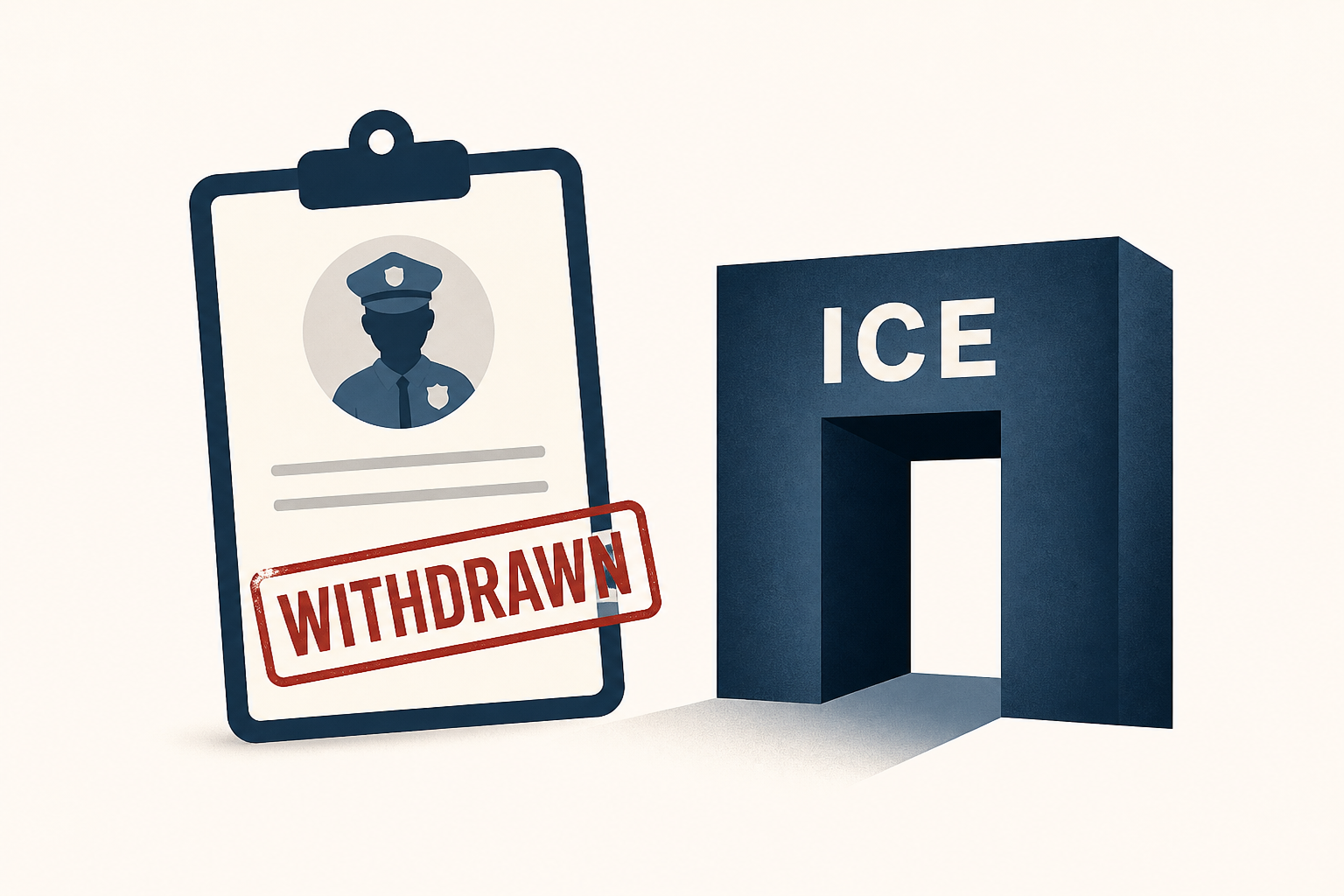 Trump withdraws Lance Schroyer, a former Oklahoma state trooper, as his nominee to lead ICE