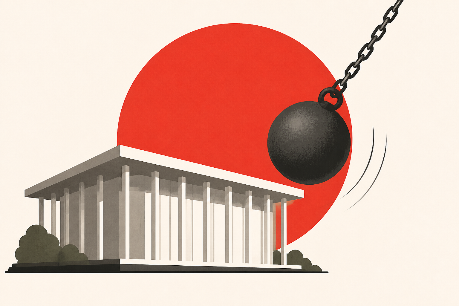 Trump threatens to tear down Kennedy Center : NPR