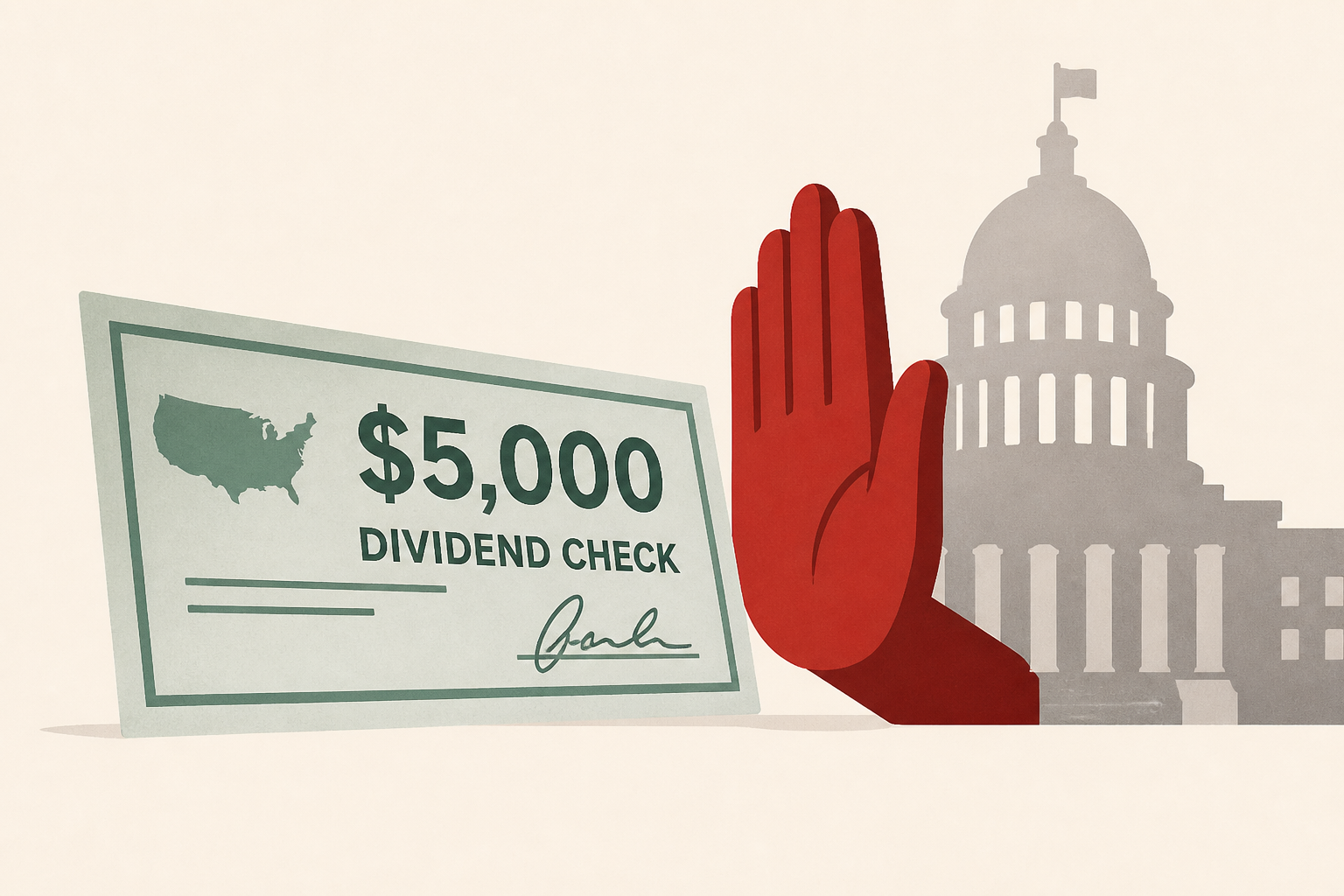Trump's $5,000 dividend check faces pushback from House Republicans