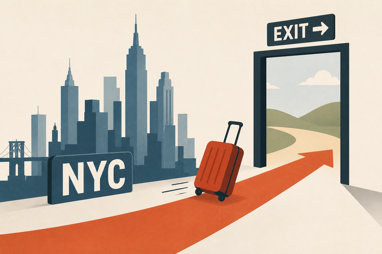Gen Zers are fleeing NYC faster than any other US metro