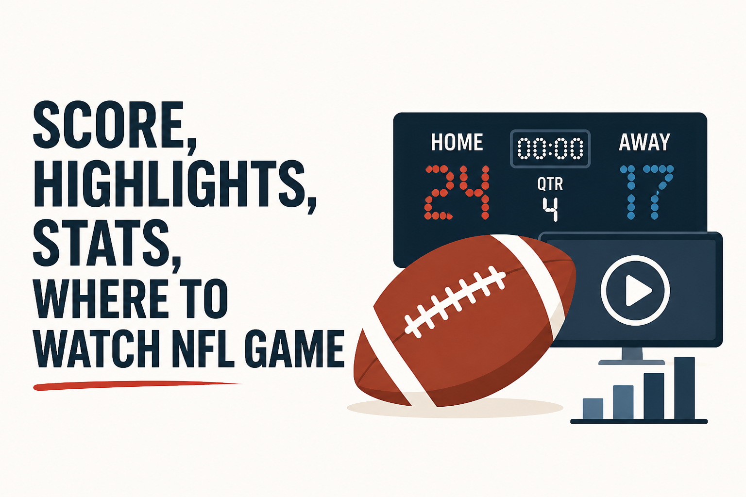 Score, highlights, stats, where to watch NFL game