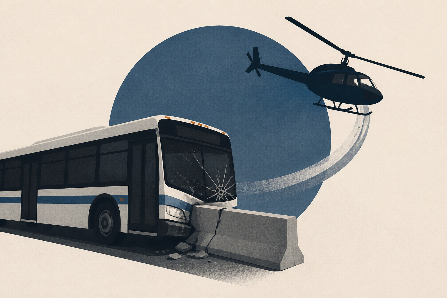 LA woman charged with murder over bus crash that preceded deadly helicopter plunge