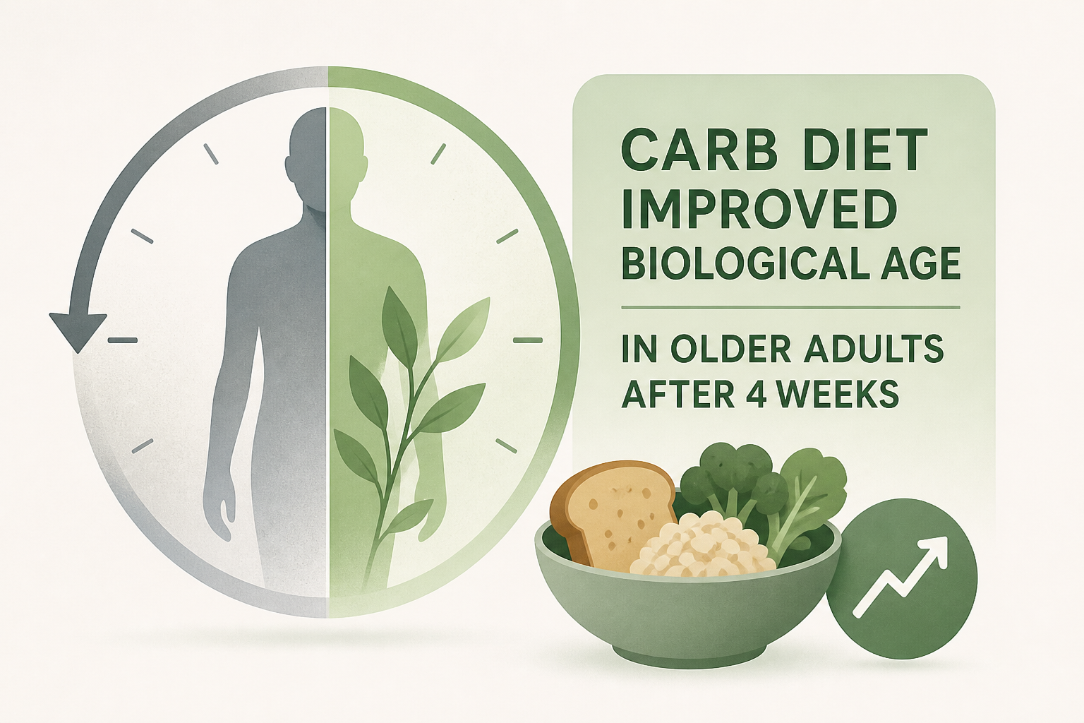 Carb Diet Improved Biological Age in Older Adults After 4 Weeks