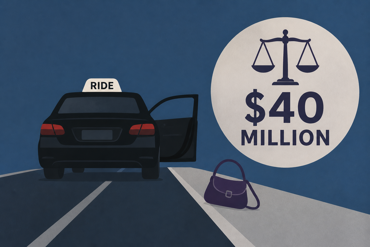 Woman was killed on freeway after Uber driver ordered her out of car. Uber must pay $40 million