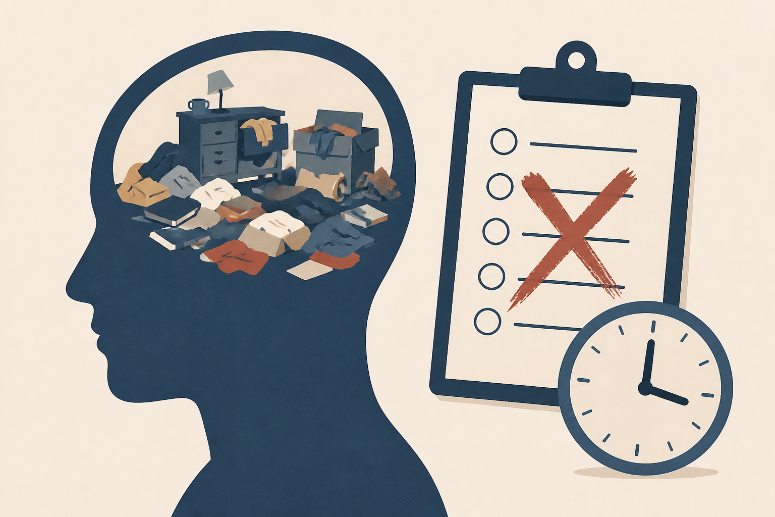 Psychologists agree that people with messy rooms struggle to keep a routine and dodge responsibilities