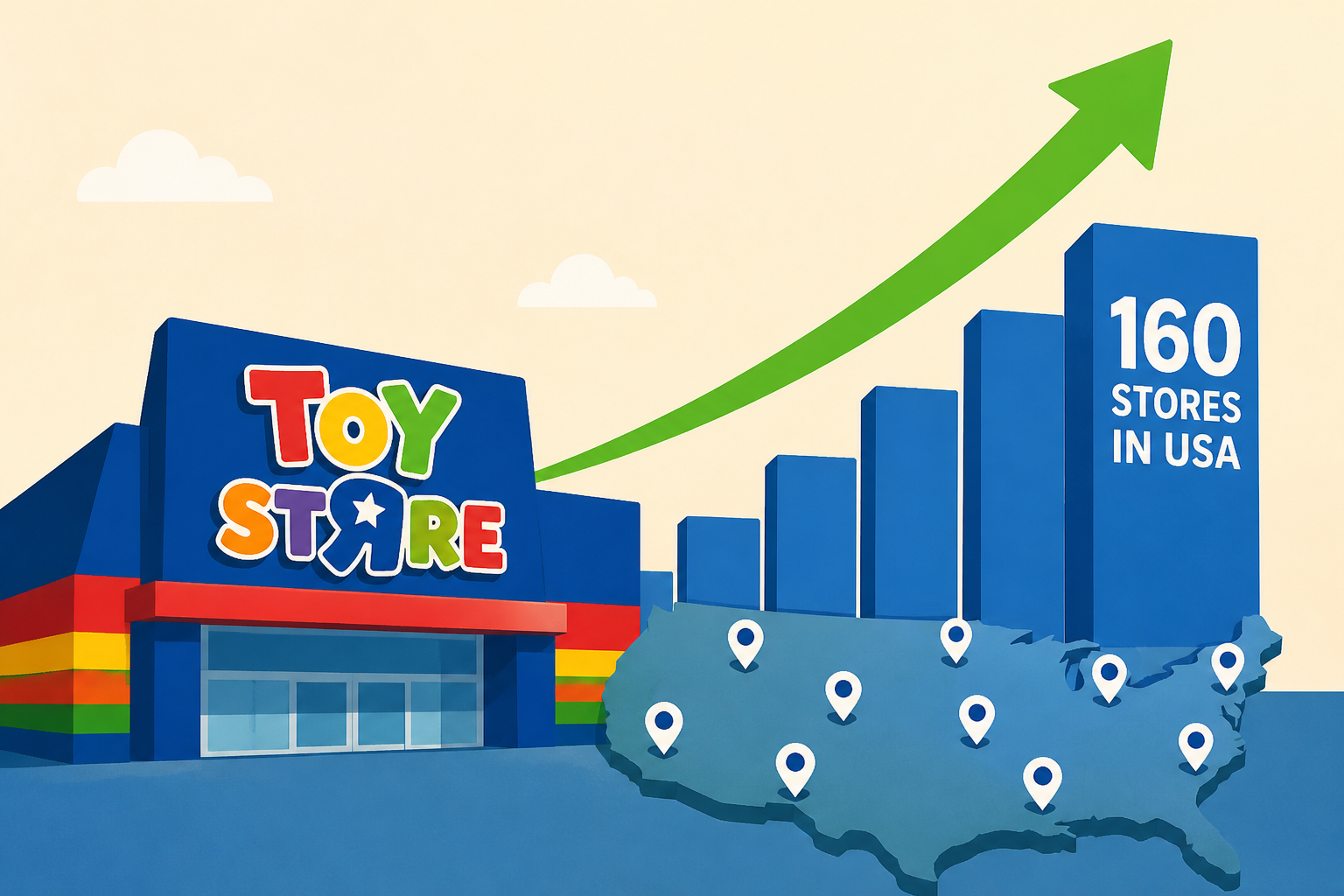 Toys R Us expands to 160 US stores in major retail comeback this year