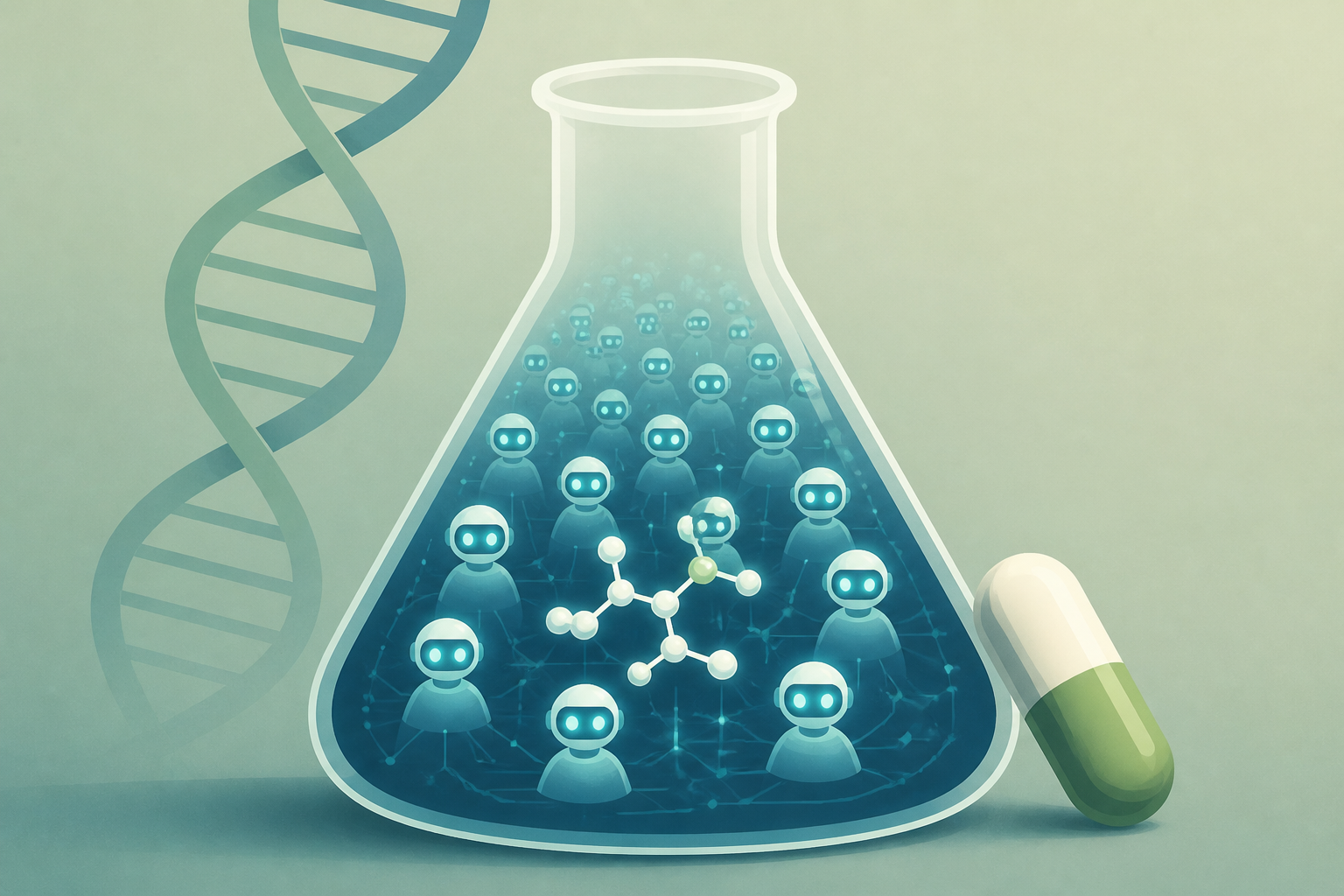 Virtual biotech company puts thousands of AI scientist agents to work on drug discovery