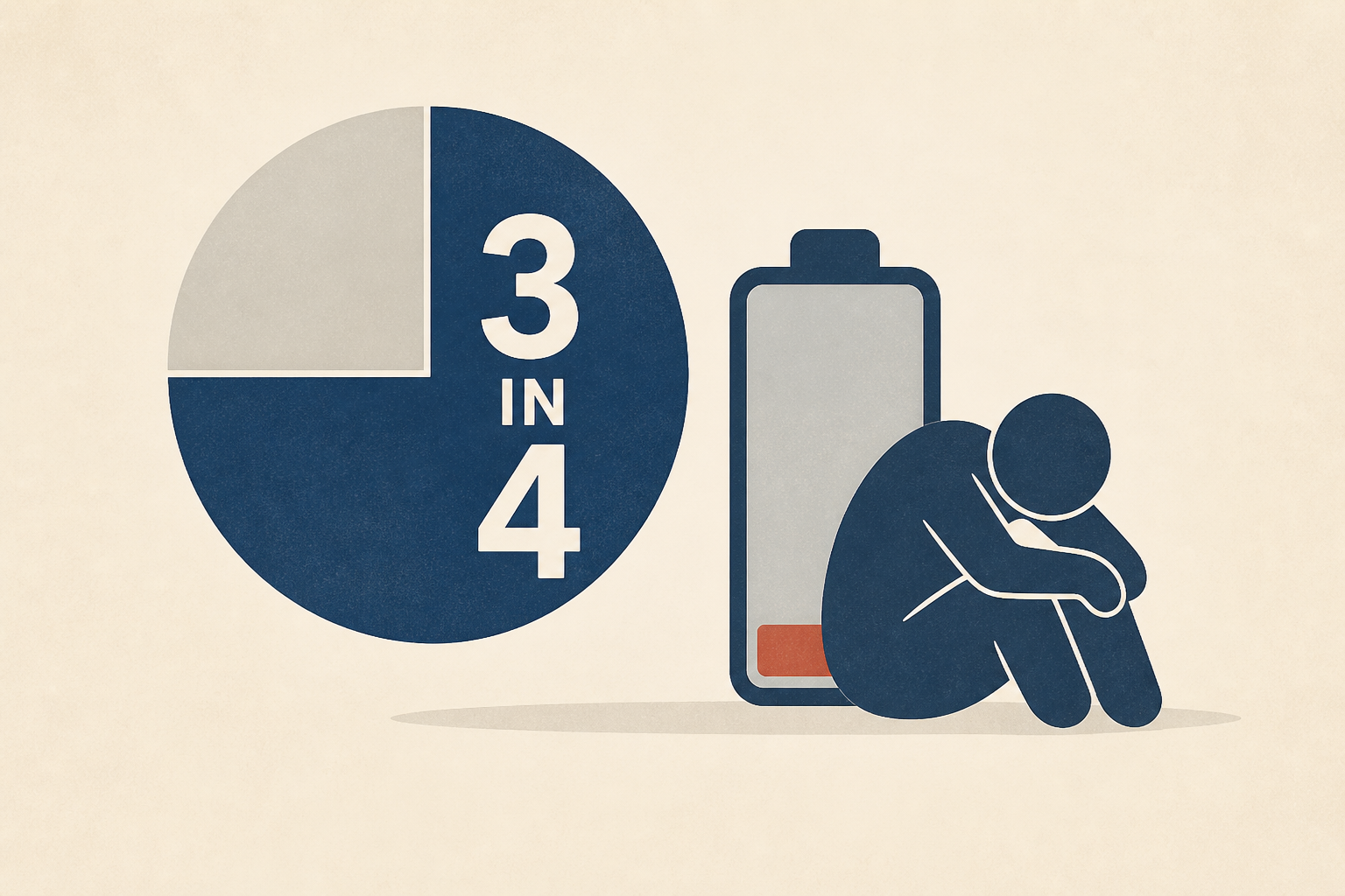 Nearly 3 in 4 Americans are battling the same exhausting health problem, CDC reveals