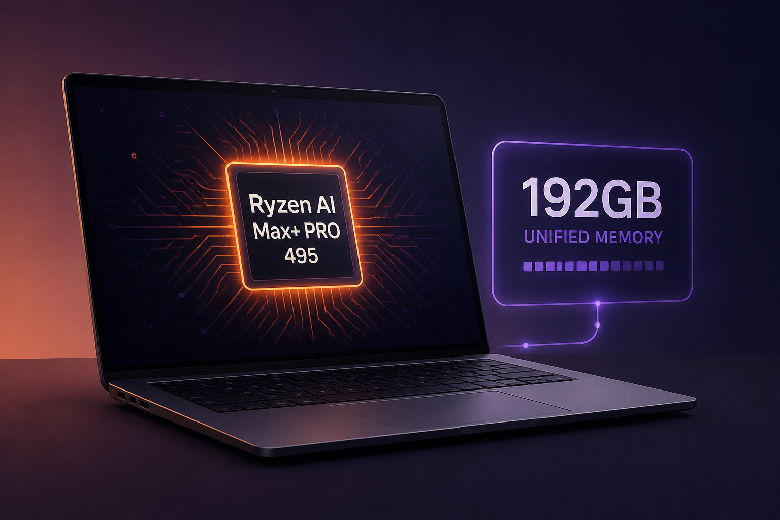 AMD's first 192GB laptop reaches reviewers with Ryzen AI Max+ PRO 495