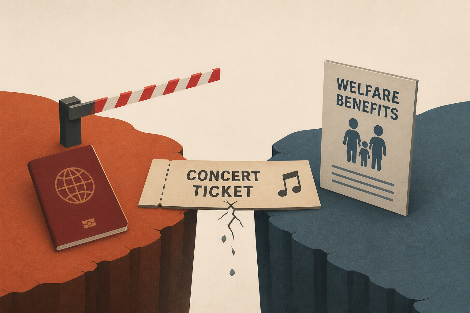 A Chinese woman crossed the border for a concert. It could cost her family their welfare