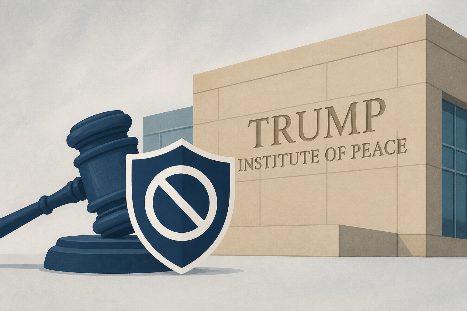 US Institute of Peace and ousted board members ask court to block Trump from carving his name into the building