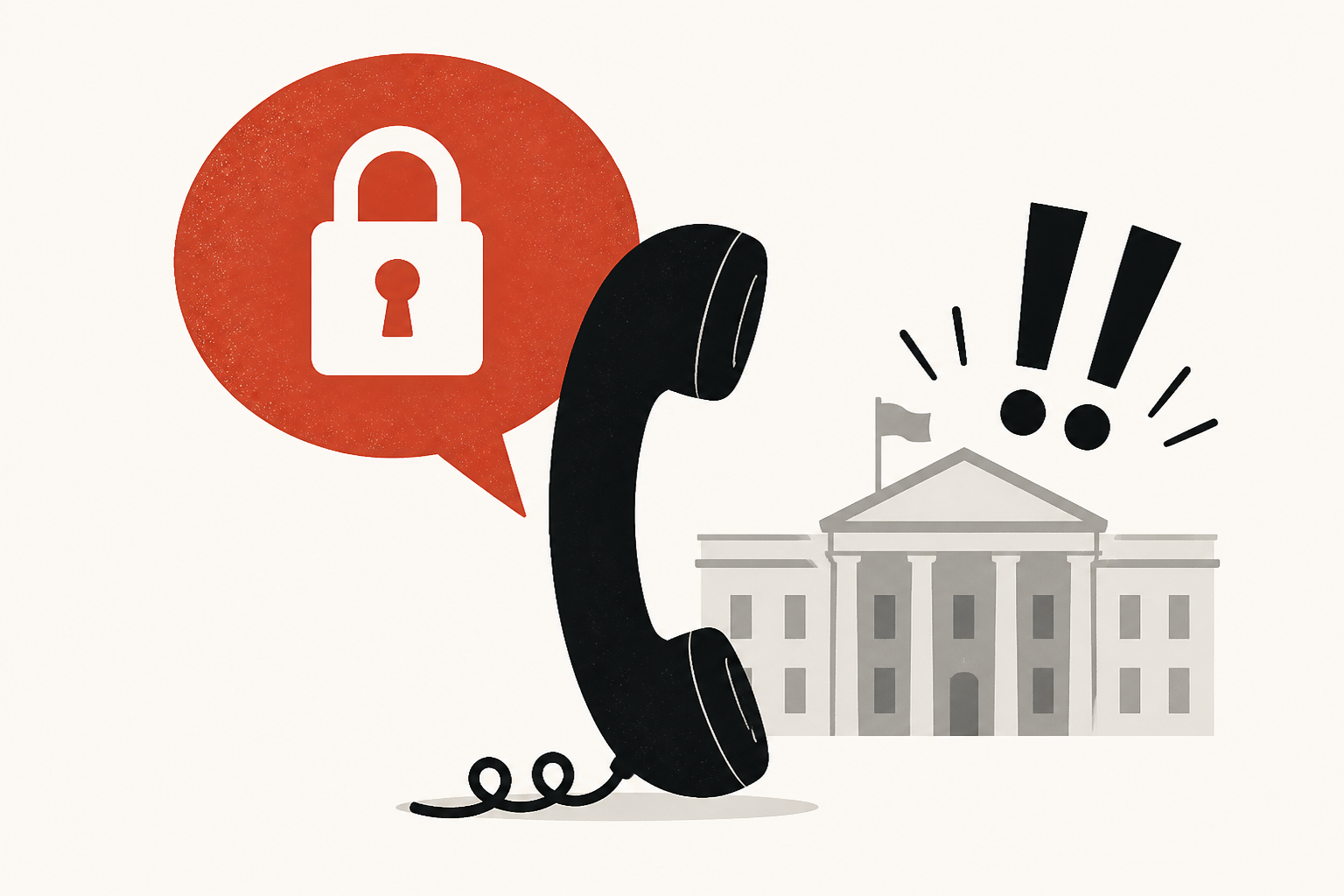 Trump’s Secret Call Stuns White House Goons