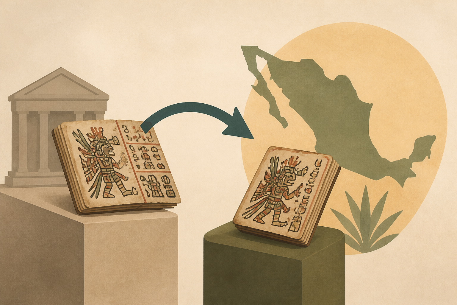 Aztec manuscript loaned back to Mexico after two centuries