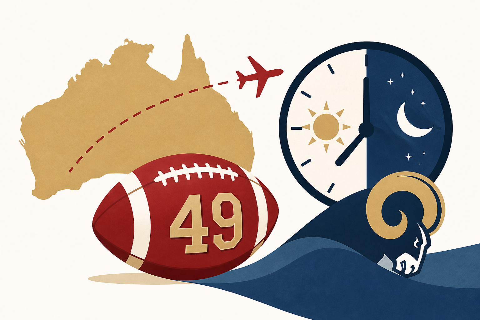 Inside the 49ers’ Trip to Australia and How They Defeated Jet Lag and the Rams