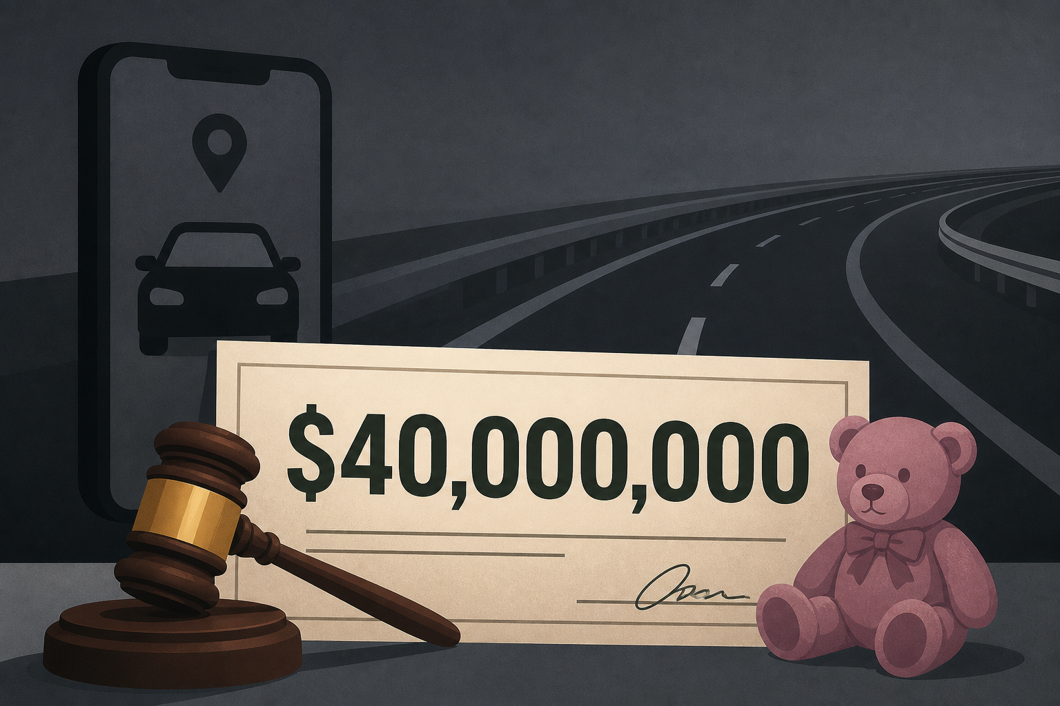 Family awarded $40 million after Uber driver leaves daughter on Orange County freeway and she's killed