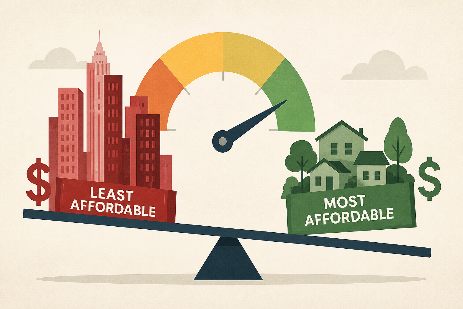 America's best and worst cities for housing affordability ranked