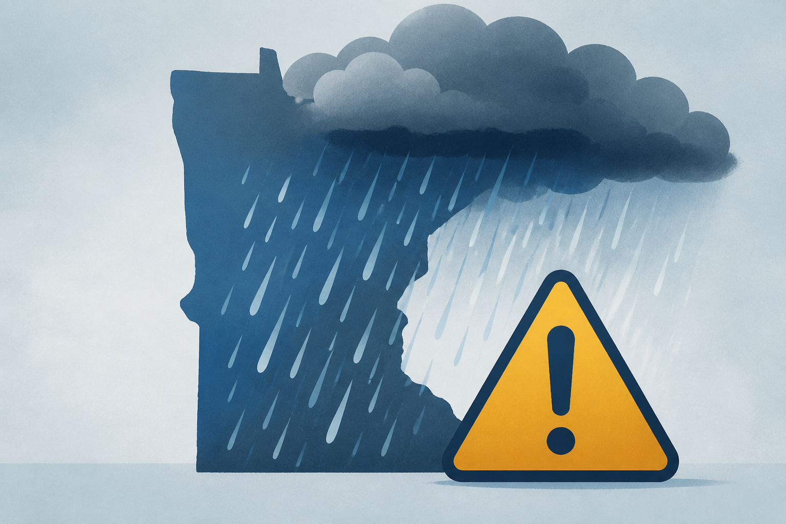 Minnesota's Weather Authority Alert: Persistent rainfall Friday