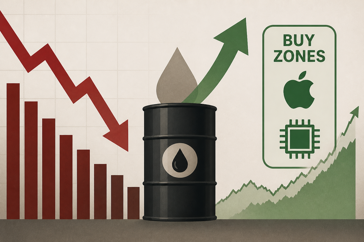 Stock Market Today: Dow Falls As Oil Prices Turn Higher; Apple, AMD In Buy Zones