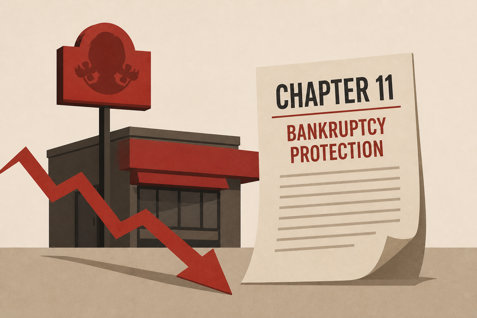 Wendy's franchisee files for Chapter 11 bankruptcy protection