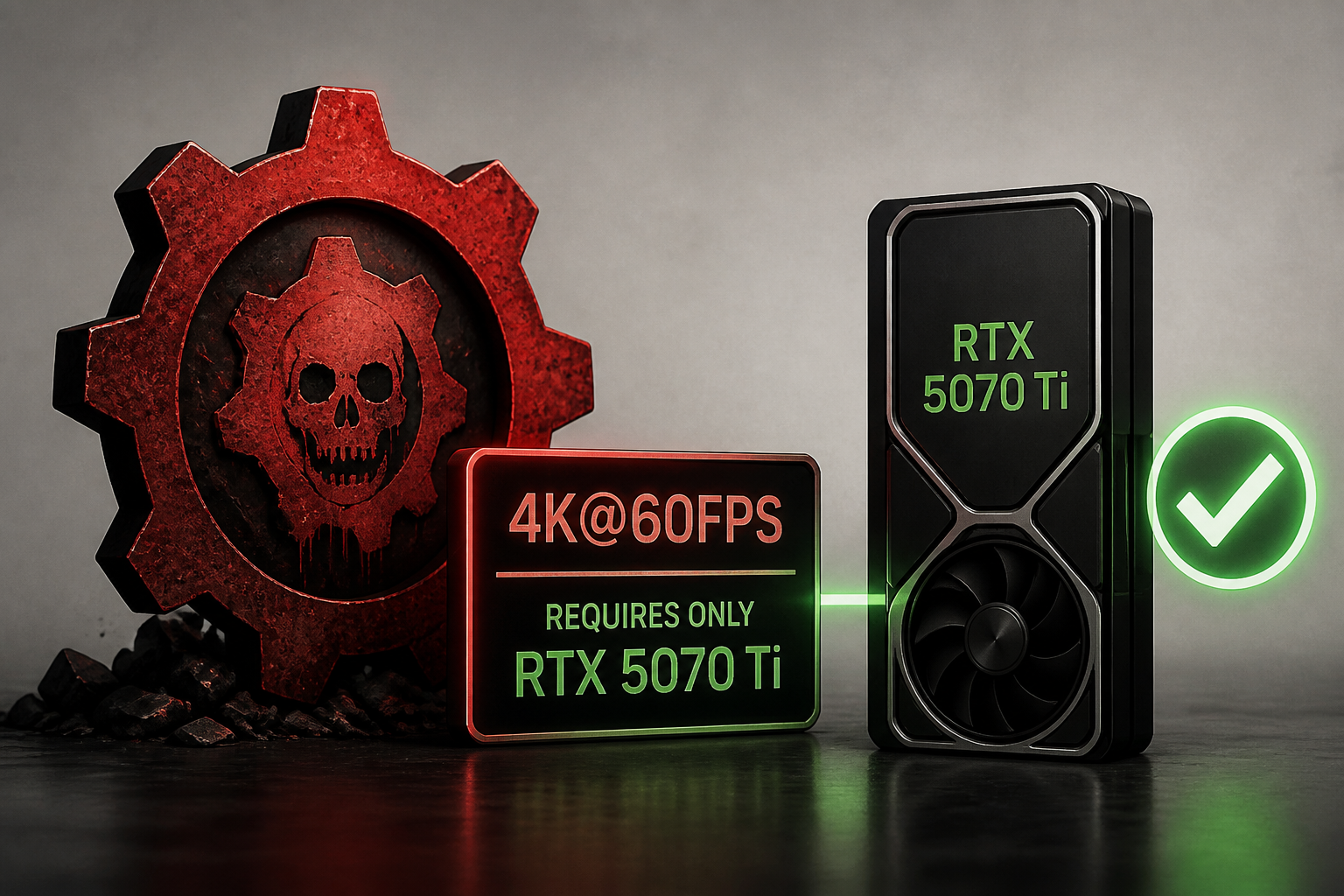 Gears Of War: E-Day Defies Unreal Engine 5 Expectations, As 4K@60FPS Needs An RTX 5070 Ti Instead Of Flagship GPU