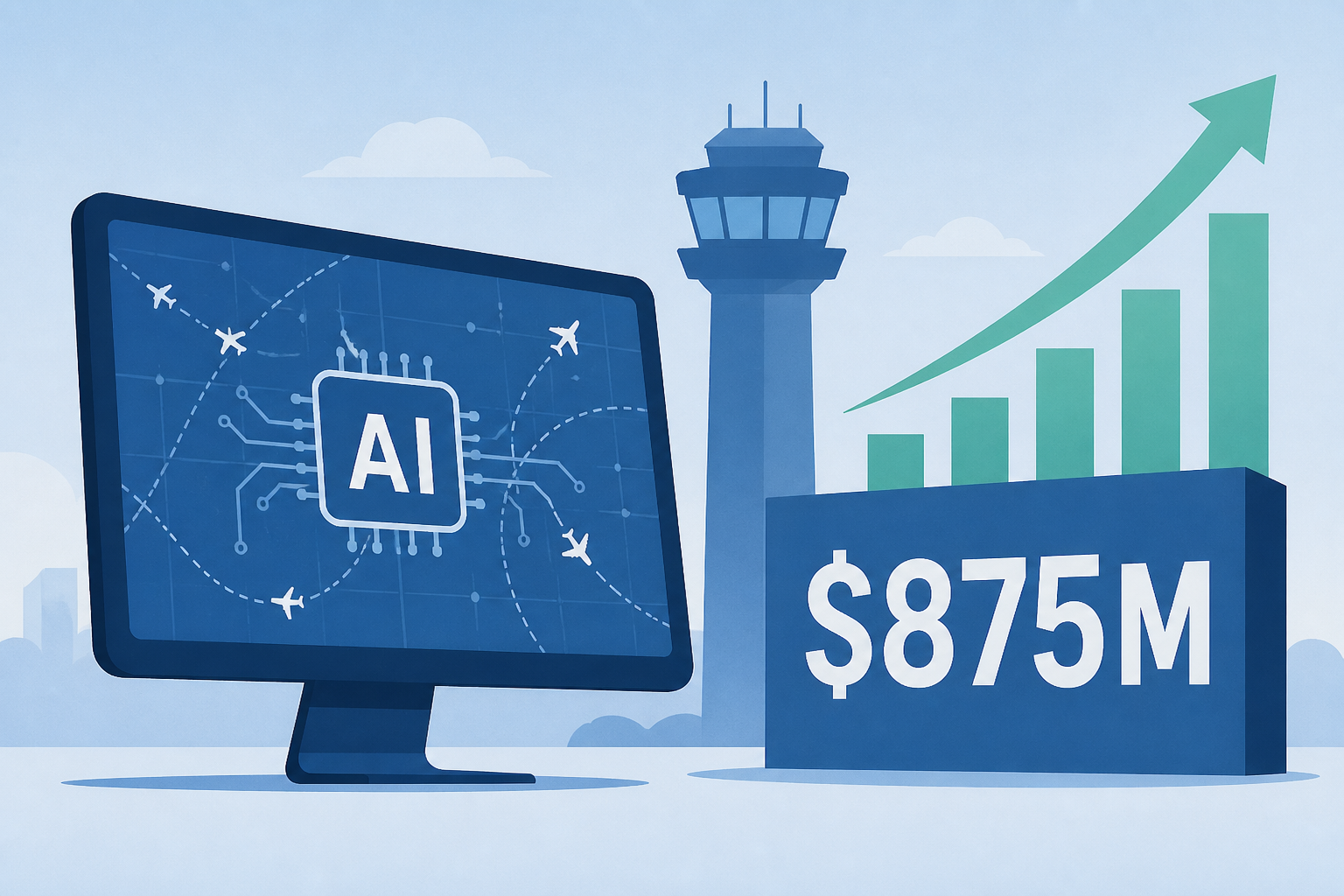 FAA tees up $875M AI tool to help manage air traffic congestion