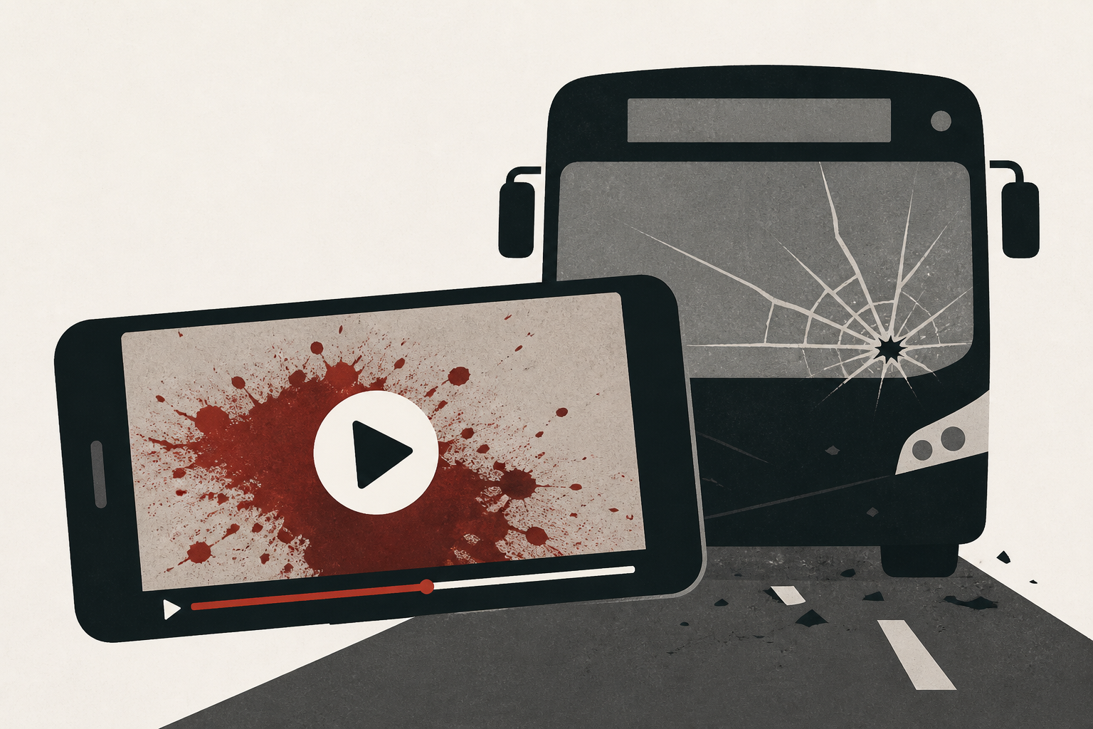 New video shows bloodied suspect moments after deadly Metro bus crash in Chatsworth