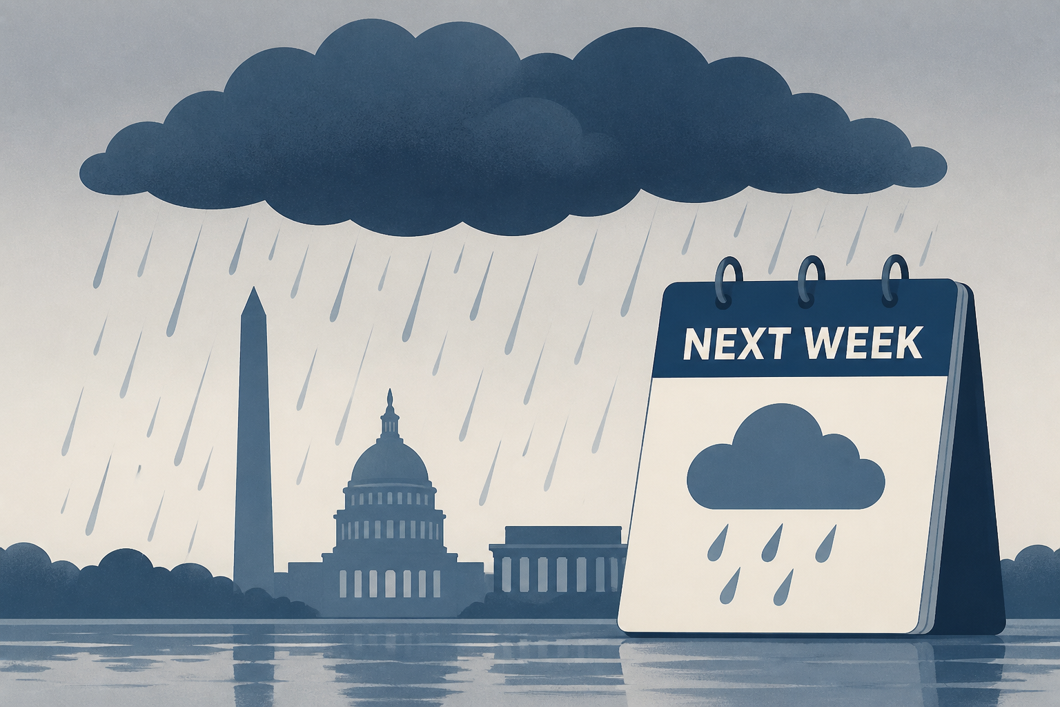 Next week could be DC's wettest of the year