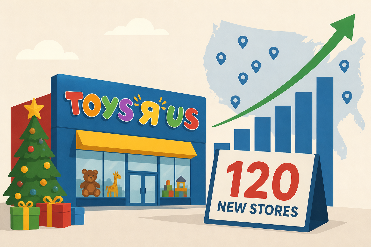 Toys ‘R’ Us comeback: Retailer opening 120 new stores this holiday season