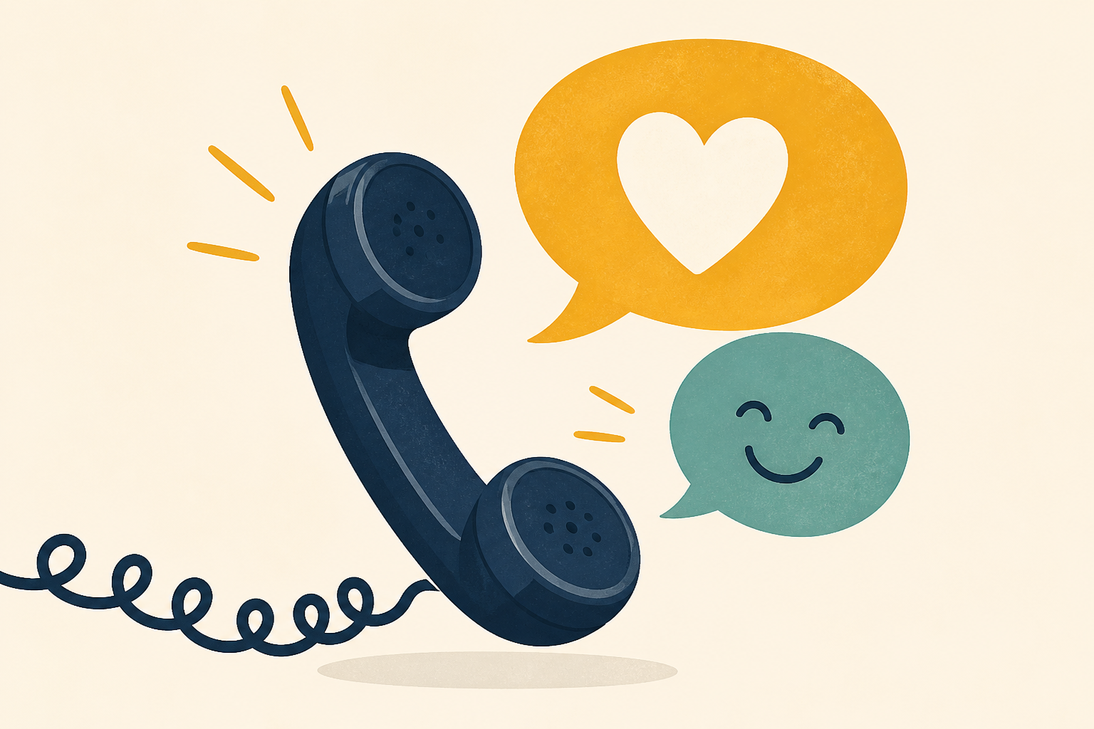 Ups About Spontaneous Phone Calls