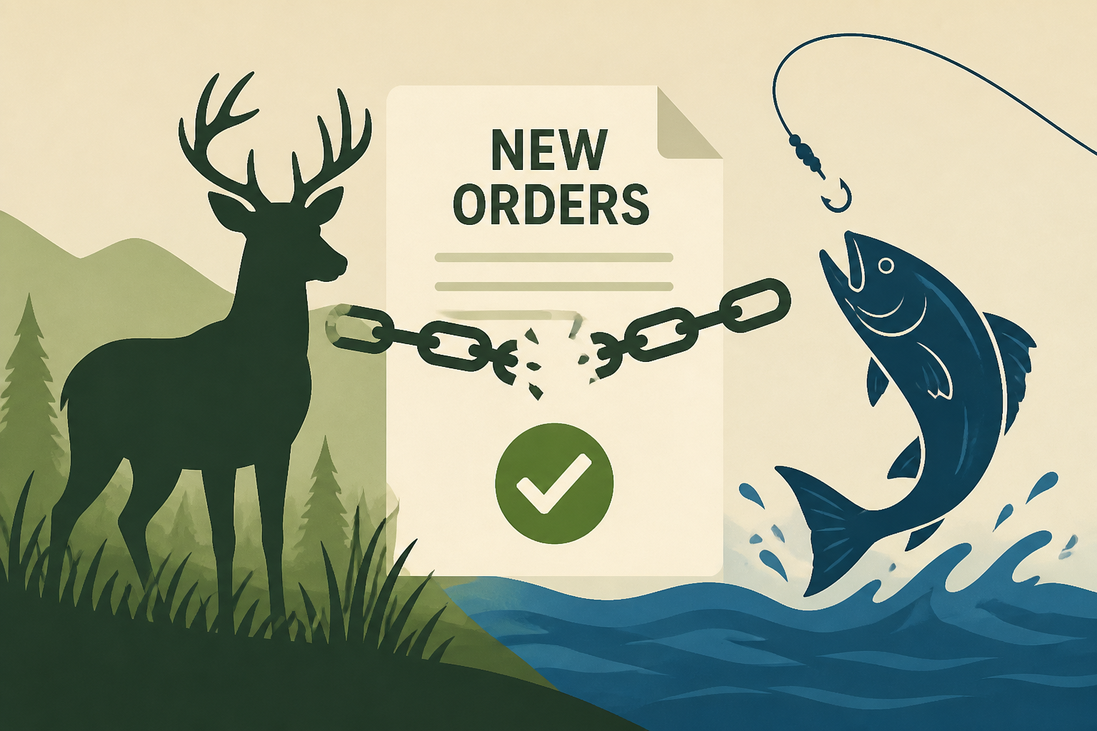 New Trump orders loosen regulations on hunting, recreational fishing