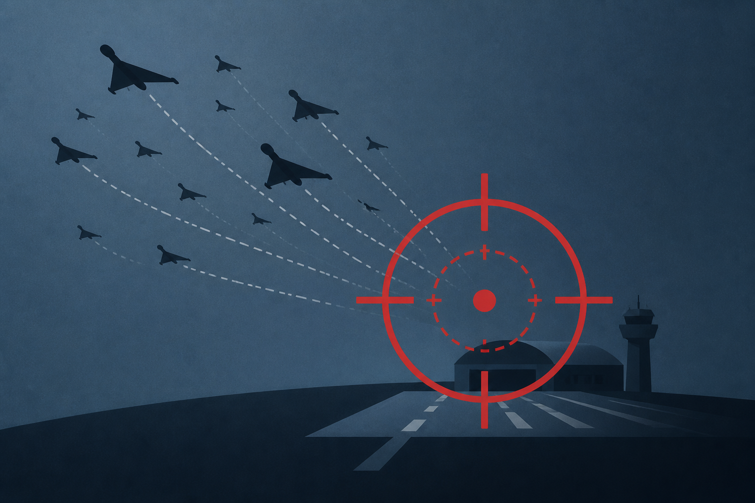 Military Airfield Repeatedly Targeted in Rostov as 50+ Drone Swarm Hits Region Again