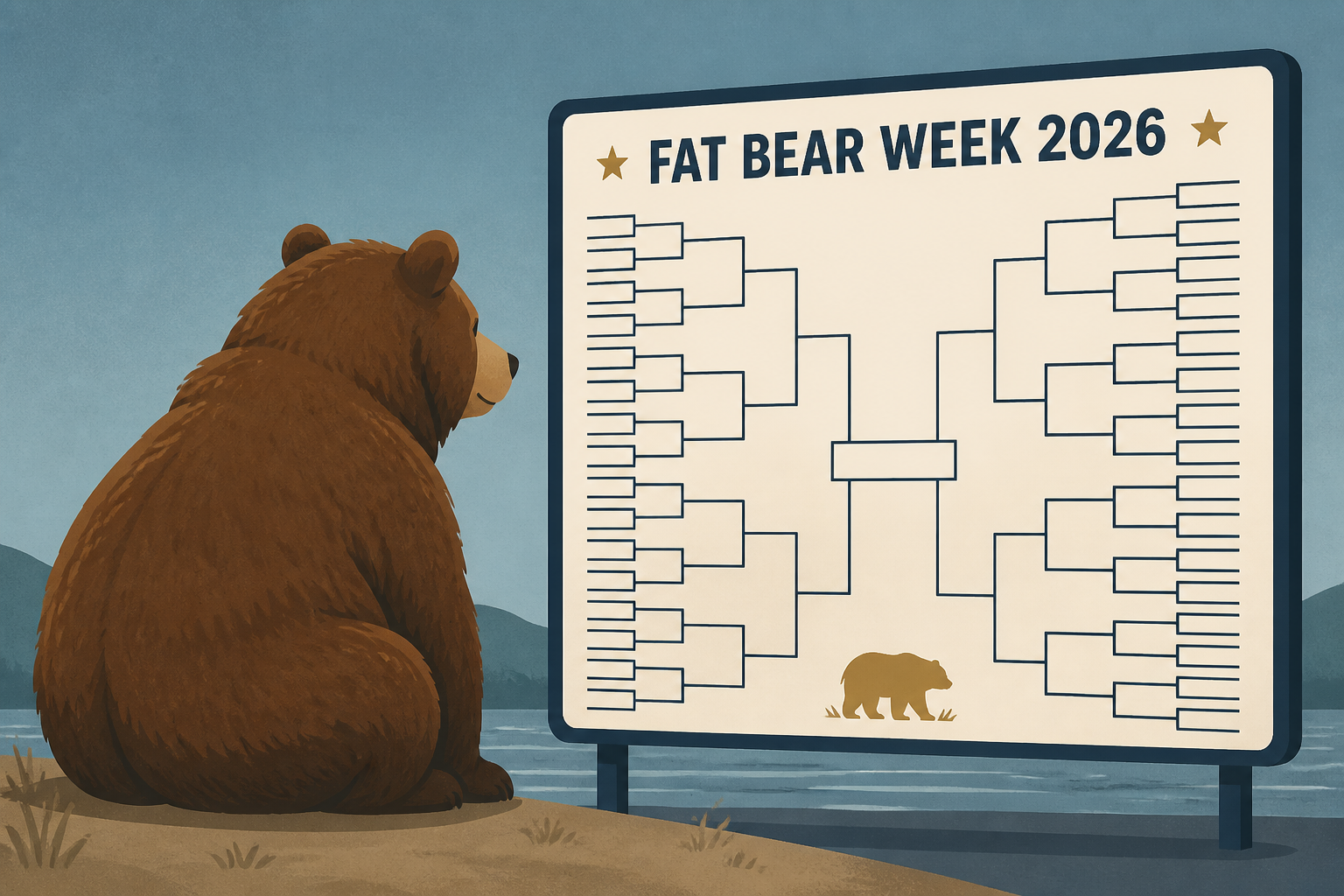 Fat Bear Week 2026 rolls out a bracket that’s bigger than ever : NPR